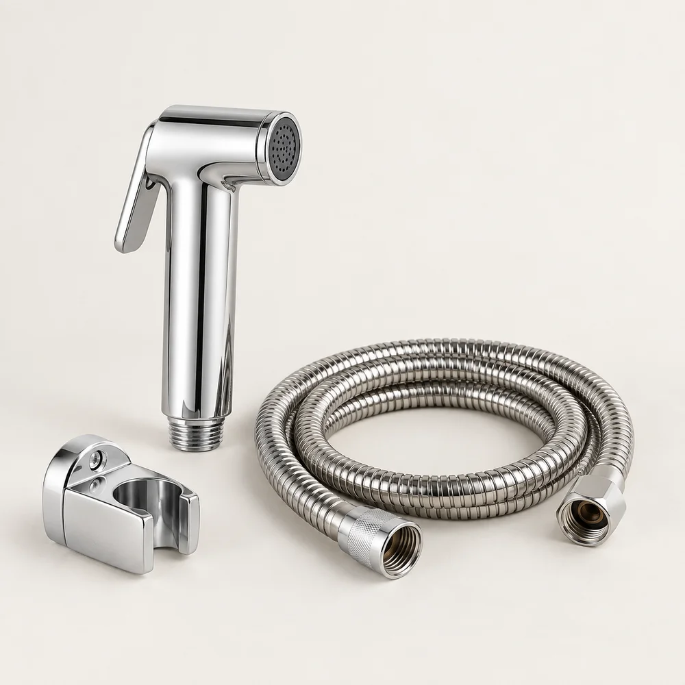 Handheld bidet spray kit