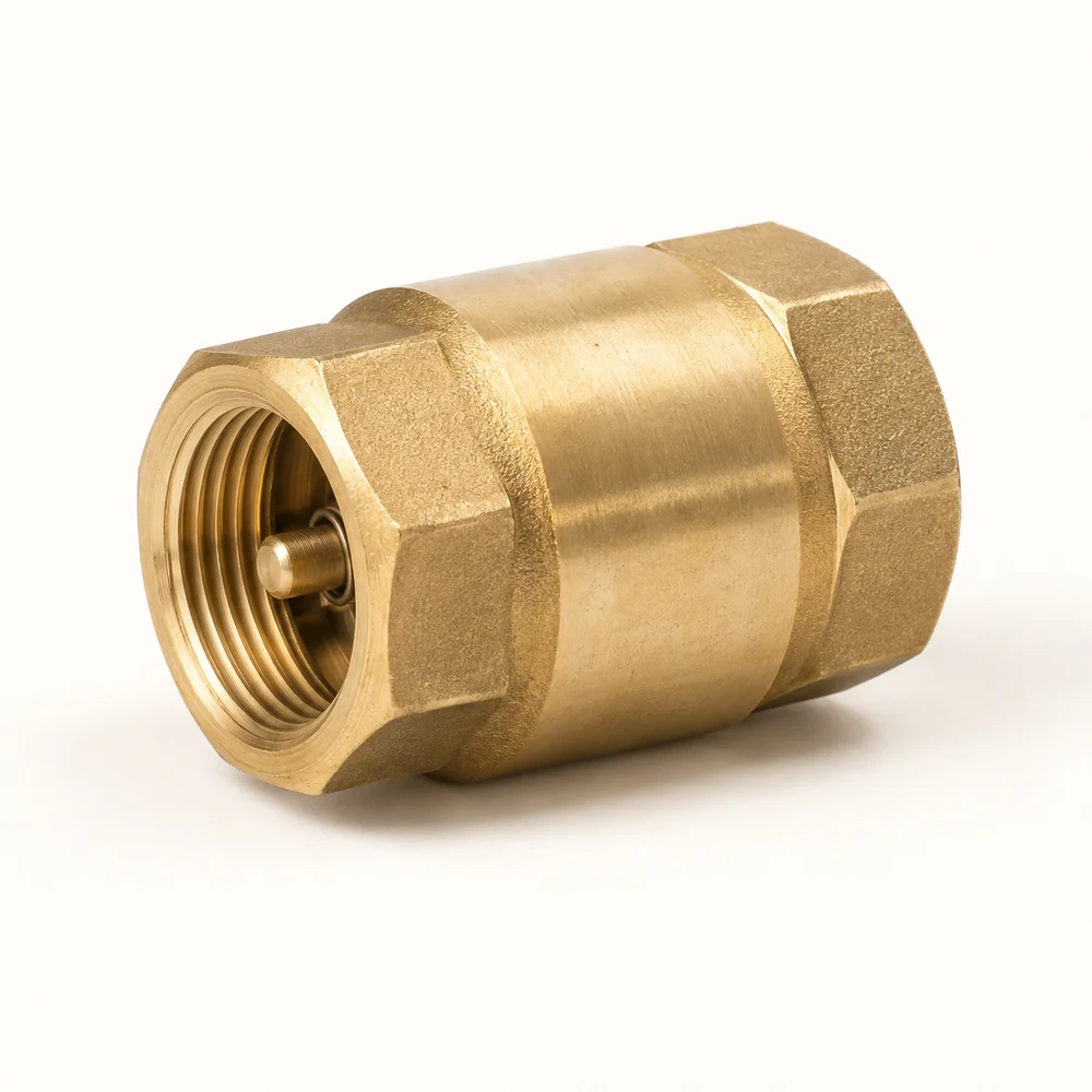 Brass non-return valve