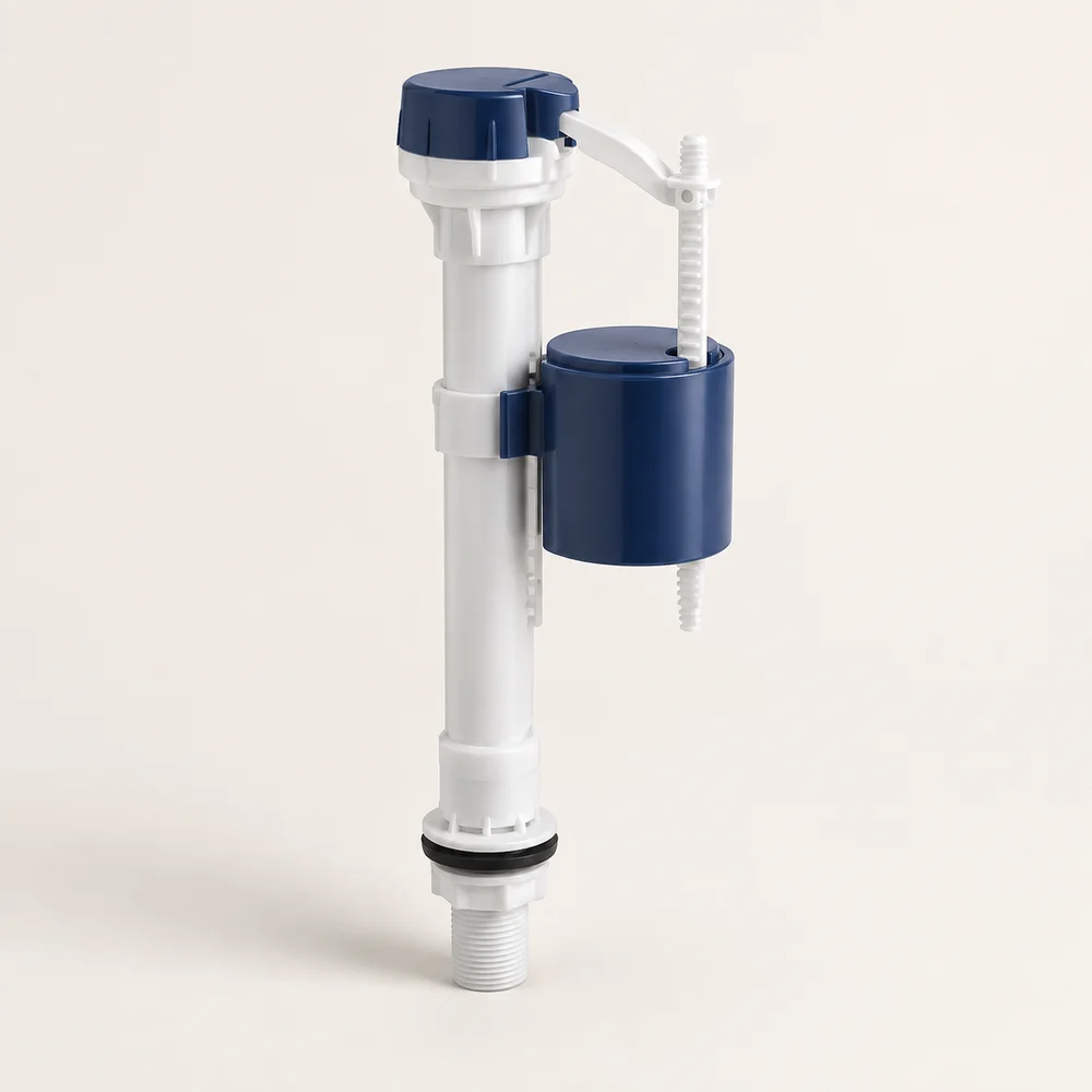 Adjustable cistern fill valve