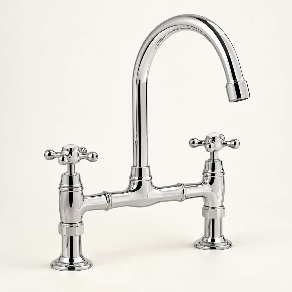 Bridge kitchen mixer