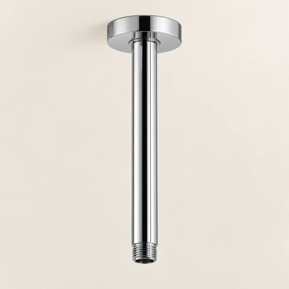 Ceiling-mounted shower arm