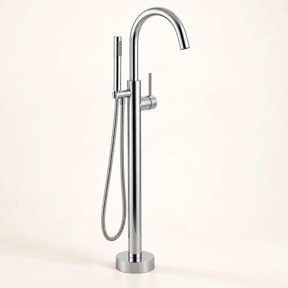 Freestanding bath filler