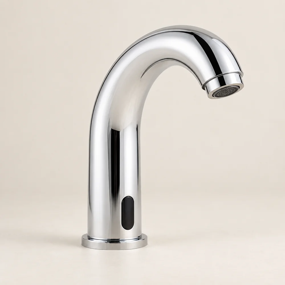 Touch-free sensor basin tap