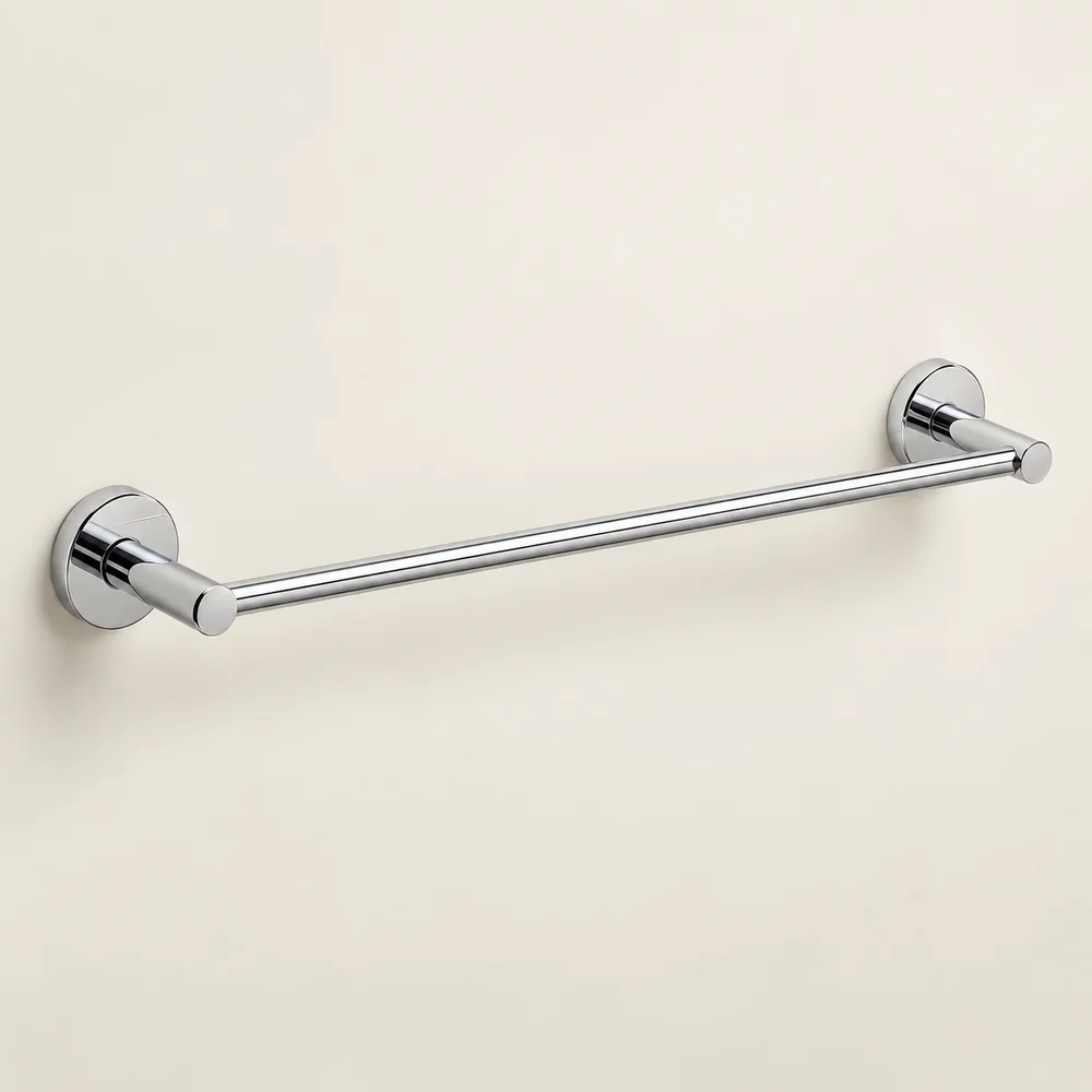 Wall-mounted towel rail