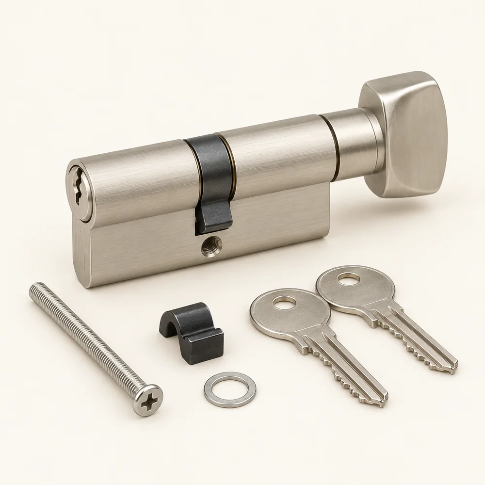 Euro-profile thumbturn cylinder lock