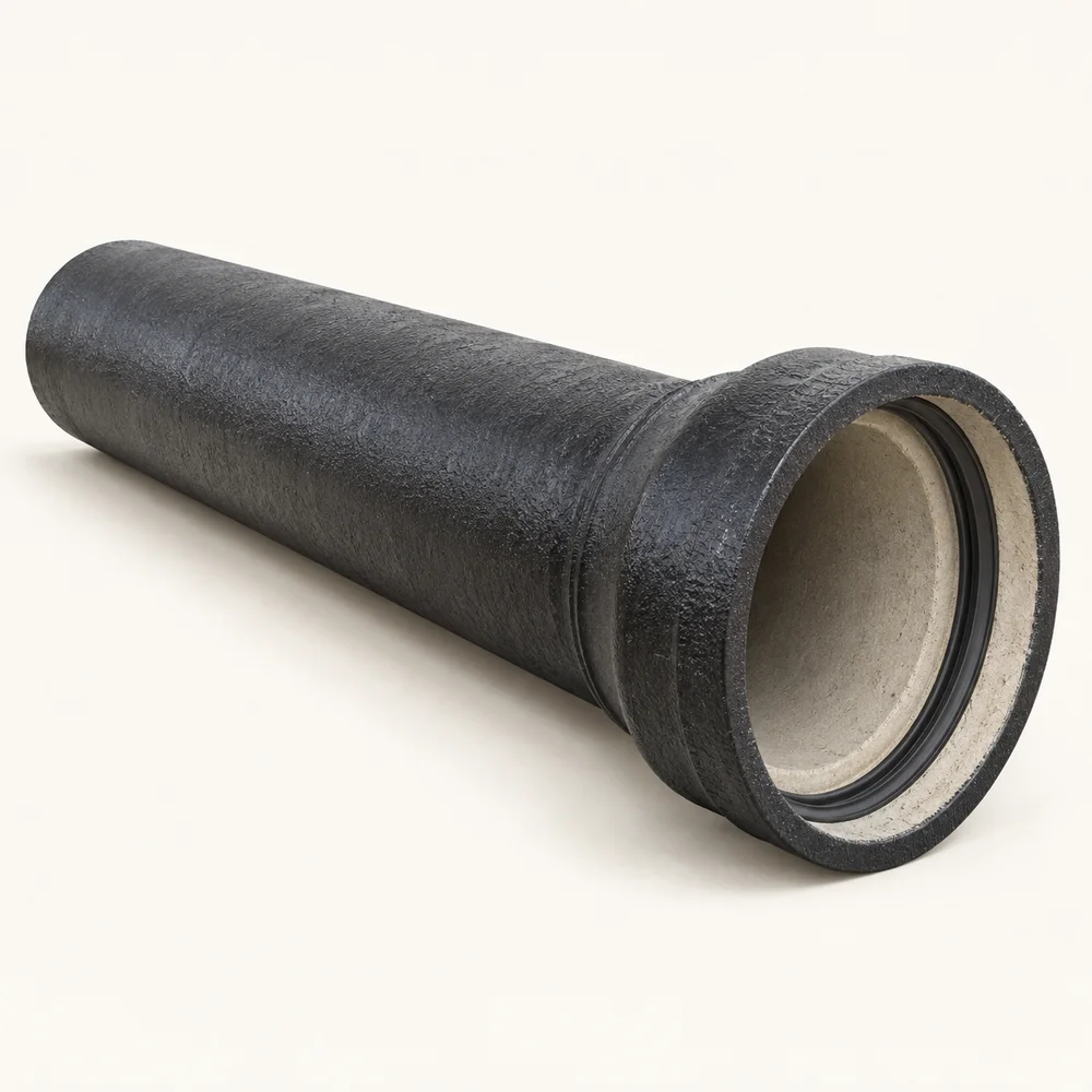 Ductile iron water-main pipe