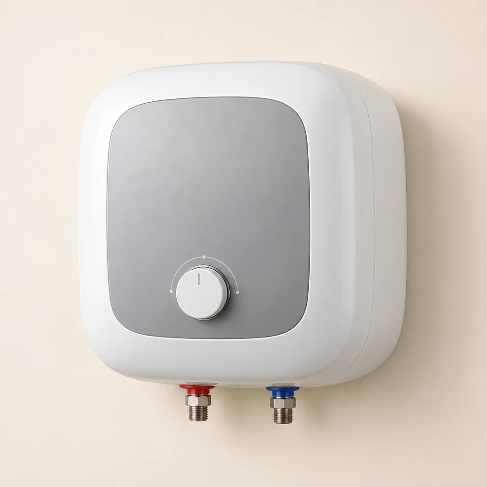 Compact electric storage water heater