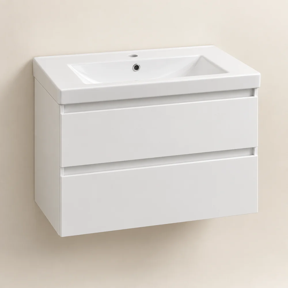 Wall-hung vanity unit & basin