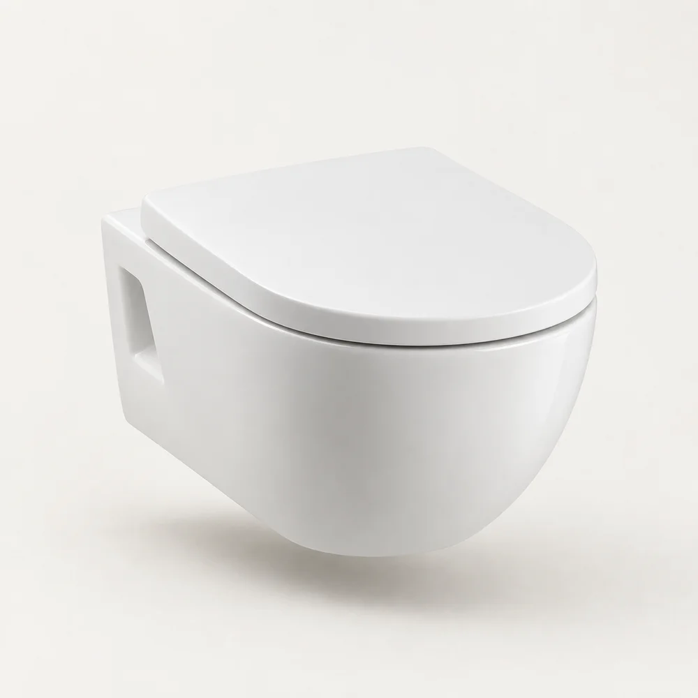 Wall-hung WC toilet